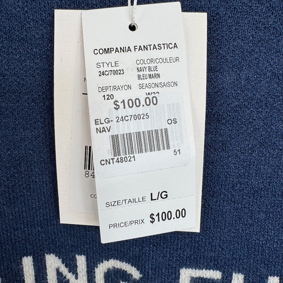 Kung Fu Cat Leopard Sweater Jacquard Knit Relaxed Fit Women's Size L - Picture 7 of 11